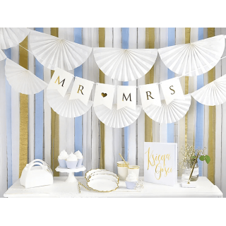 Krepák, zlatý - 5cmx10m (zn. PartyDeco)