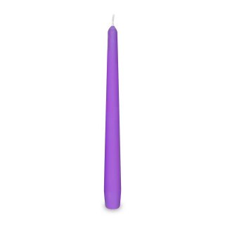 Svíčka kónická, světle fialová, délka 24cm, 1ks (zn. WIMEX)