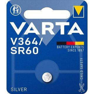 VARTA knoflíková baterie V364/SR60, 1ks