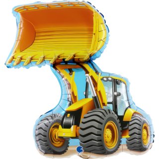 Fóliový balónek Buldozér, 81cm (zn. GRABO)