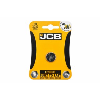 JCB knoflíková lithiová baterie CR2032, blistr 1ks
