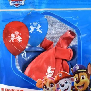Latexové balónky Paw Patrol / Tlapková Patrola, velikost 28 cm, set 8ks (zn. Procos)