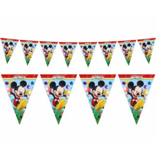Závěsná vlaječková girlanda Mickey Mouse Playful Mickey, délka 2.3m (zn. Procos)