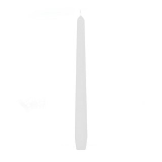 Svíčka kónická, bílá, délka 24cm, 1ks (zn. WIMEX)