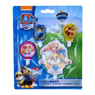 Svíčky Paw Patrol / Tlapková Patrola, set 4ks (zn. Amscan)