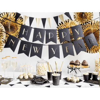Zlaté konfety, kolečka (zn. PartyDeco)