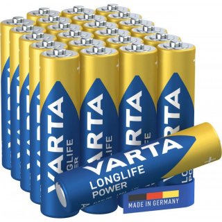 Baterie Varta Longlife Power, AAA, 24ks