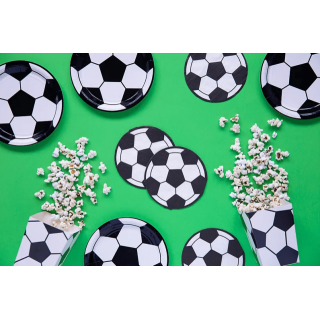 Ubrousky Fotbal - fotbalový míč, 7x27cm, set 20ks (zn. PartyDeco)