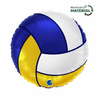 Volejbalový míč - kruh 46cm fóliový balónek nafukovací
