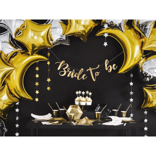 Fóliový balónek Hvězda - stříbrná barva, 48cm (zn. PartyDeco)