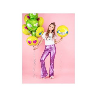 Fóliový balónek Smajlík SMILE, 45cm (zn. PartyDeco)