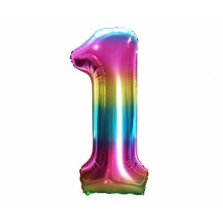 Číslice duhová 1 (85cm)