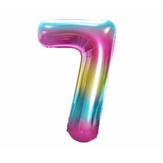 Číslice duhová 7 (85cm)