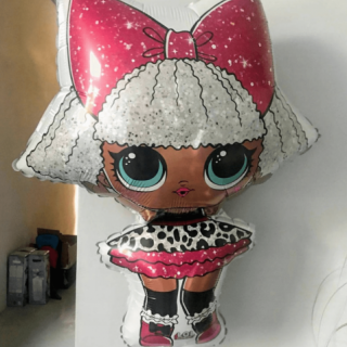 Fóliový balónek LOL Surprise - DIVA, velikost 90cm (zn. GRABO)