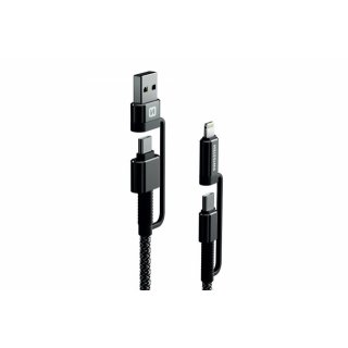 Kelarový datový kabel USB (USB-C) / USB-C (LIGHTNING) 3A 1,5m