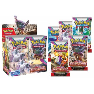 Pokémon TCG Scarlet & Violet 02 Paldea Evolved Booster balíček