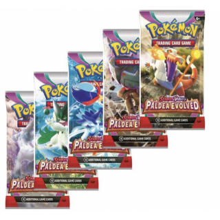 Pokémon TCG Scarlet & Violet 02 Paldea Evolved Booster balíček