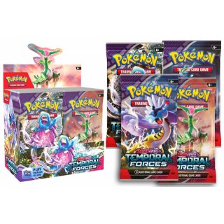 Pokémon TCG Scarlet & Violet 05 Temporal Forces Booster balíček
