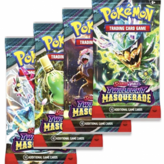 Pokémon TCG Scarlet & Violet 06 Twilight Masquerade Booster balíček