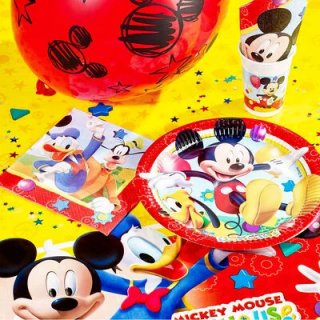 Plastový ubrus Mickey Mouse, rozměr 120x180cm (zn. Procos)