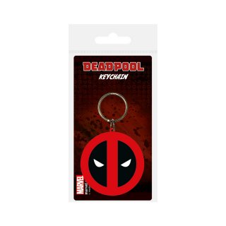 Klíčenka gumová, Deadpool logo