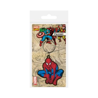 Klíčenka gumová Spiderman