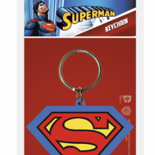 Klíčenka gumová Superman