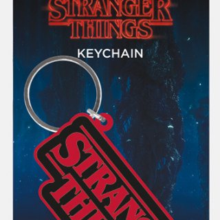 Klíčenka gumová, Stranger Things - logo