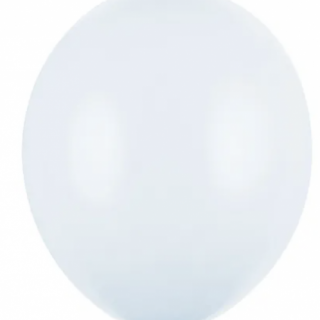 Balónky "Strong ballons" 30 cm, pastelově světle mlhavá modrá