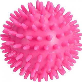 Masážní míček Hedgehog ježek 7cm, růžová barva (zn. XQ MAX)