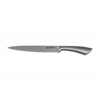 Kuchyňský nůž nerezový jednodílný, délka 33.5 cm (zn. Alpina)