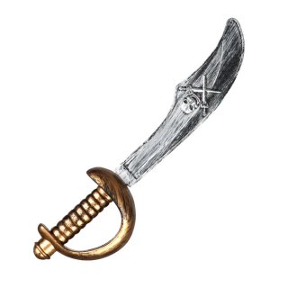 Pirátský meč - plastový, 37cm (zn. BOLAND)