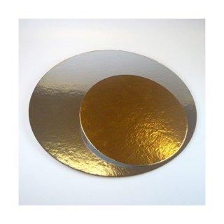 Podložka lepenková pr. 18 cm - zlatá