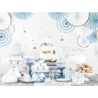 Krabice na výslužku - zlaté zdobení s nápisem THANK YOU, set 10ks (zn. PartyDeco)