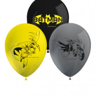 Batman - 8ks latexové balónky 28cm