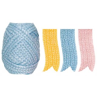 Stuha MAGLIONE pastel 10m x 10mm