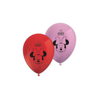 Latexové balónky Minnie Mouse, set 8ks (zn. Procos)