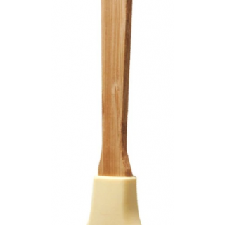 Mašlovačka silikon bamboo, krémová