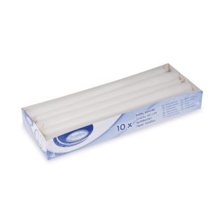 Svíčka kónická, bílá, délka 24cm, 1ks (zn. WIMEX)