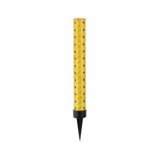 Fontána na dort, zlatá barva, délka 12cm - 1ks (zn. Godan)