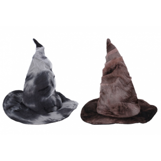 Set karneval - čarodějnický klobouk tmavý