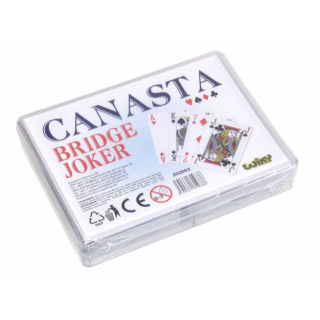 Karty Canasta - plast. krabička