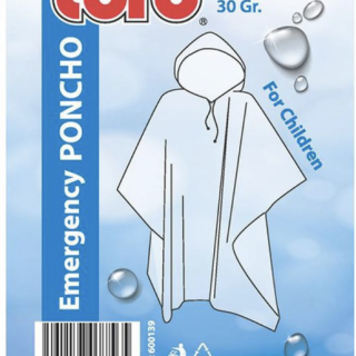 PONCHO PLÁŠTĚNKA PRO DĚTI, VEL: 105X150CM