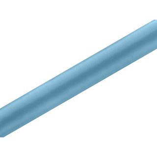 Satén v roli, tyrkysový, 36cm/9m (zn. PartyDeco)