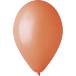 Balónek pastelový, oranžový, 26 cm