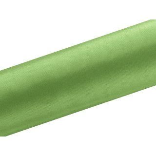 Satén v roli, zelená tráva, 16cm/9m (zn. PartyDeco)