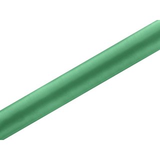 Satén v roli, zelený, 36cm/9m (zn. PartyDeco)