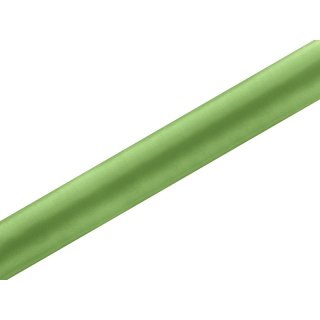 Satén v roli, zelená tráva, 36cm/9m (zn. PartyDeco)