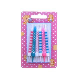 Narozeninové svíčky, puntík proužek 2