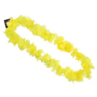 Věnec, Hawai, žlutý (zn. PartyDeco)